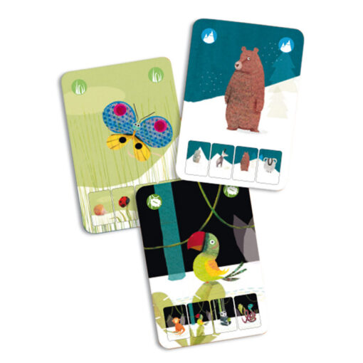 Cartas mini nature djeco