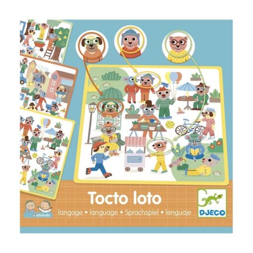 Eduludo tocto loto, Djeco