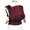 Mochila-portabebe-fidella-baby-outer-space-rojo-oscuro-monetes