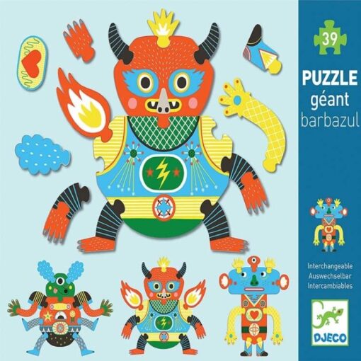 Puzzle gigante Barbazul, de Djeco