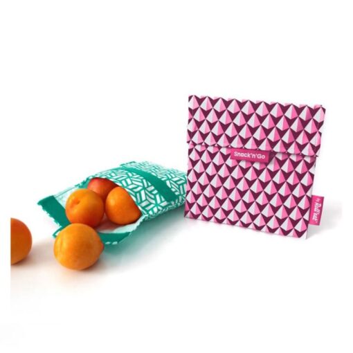 Snack n go tiles rosa Roll eat