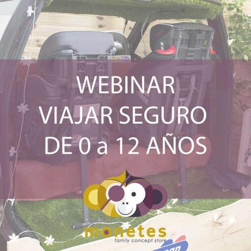 Webinar Viajar seguro de 0 a 12 años