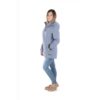 Abrigo de porteo 3 en 1 Enigma Softshell - Dust Blue - Monetes