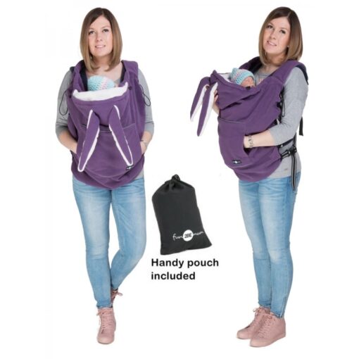 Cobertor de porteo Polar - Fleece Lilac - Monetes