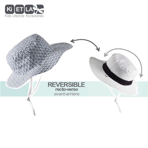 Gorro Reversible Bebé Verano Graphik Style - Monetes