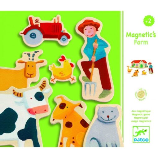 Juego Magnético La granja Djeco - Monetes