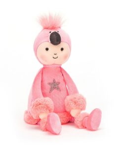 Peluche Jellycat Perky Flamingo Flapper - Monetes