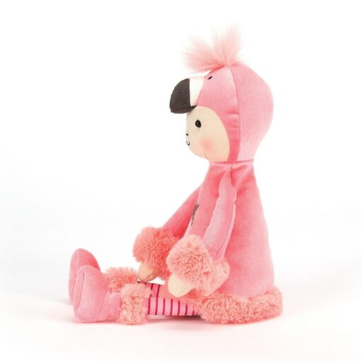 Peluche Jellycat Perky Flamingo Flapper - Monetes