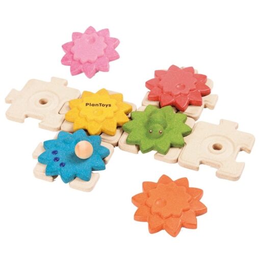 Puzzle de engranajes - Monetes