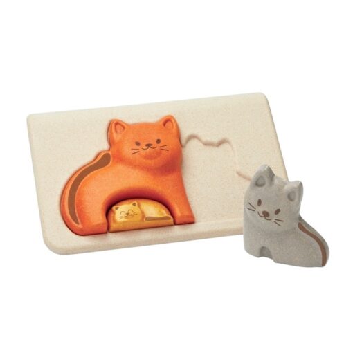 Puzzle encajable de gatitos - Monetes