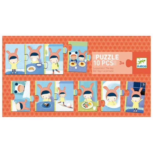 Puzzle La Jornada 10 piezas - Monetes