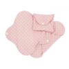 Compresas de tela Salva Slips (Pack 3) - Rosa Geometric - Monetes